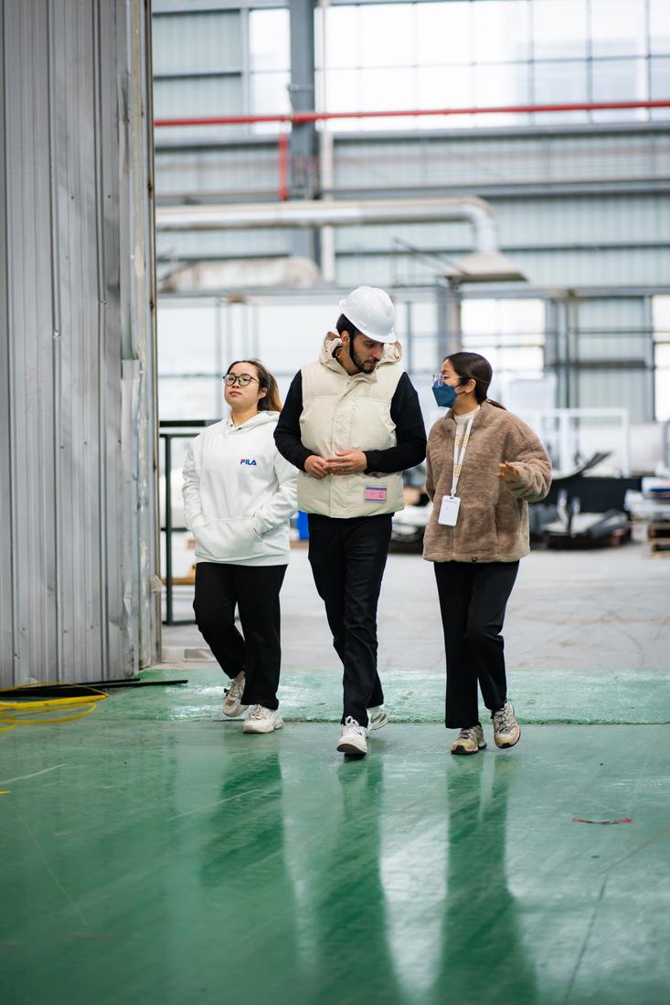 Factory floor walkthrough Fujian